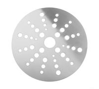 Stainless Steel Induction Cooker Heat Diffuser Di Adapter Plate with Magnetic Sheet for Even Heat Distribution, Compatible with Glass Pots and Non-Magnetic Cookware, Sleek De(19.8cm)