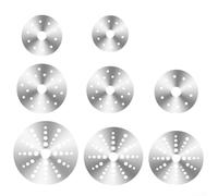 Stainless Steel Induction Cooker Heat Diffuser Plate for Glass Pots and Non Magnetic Cookware (13.8cm)