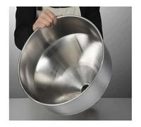 Stainless Steel Industrial Funnel for Grain Food Refining, High Capacity Durable Design for Professional Use