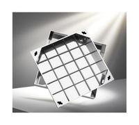 Stainless Steel Inspect Cover Anti Aging with Steel Bars for Stable Load Perfect for Access Chambers and Infrastructure Soluts