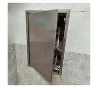 Stainless Steel Inspection Hatch Cover for Kitchen & Bathroom | 30x80cm Outdoor Access Panel | Ventilation & Electric Meter Door | Durable & Stylish Design