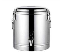 Stainless Steel Insulated Beverage Dispenser Tea Thermos - Hot Drinks Warmer for Coffee Milk Tea Sweet Soup - Water Urn