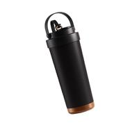 Stainless Steel Insulated Cup 750ml Ceramic Lined Interior Coffee Mug for Office Women's Leak Proof Drinkware Dishwasher Safe Ceramic Lined Water Bottle