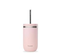 Stainless Steel Insulated Cup Qwetch Rose 470 ml