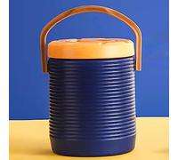 Stainless Steel Insulated Food Containers, Insulated Beverage Dispenser Beverage Cooler Juice Container Insulated Thermal Cold And Hot Coffee Carafe LYWY (Color : Blue, Size : 17L)