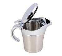 Stainless Steel Insulated Gravy Boat Pot with Lid - Double Wall Sauce Serving Jug for Keeping Sauces Hot or Cold - Anti-Rust and Durable - 450ml or 750ml - Ideal for Gravy,