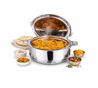 Stainless Steel Insulated Single Hot Pot, 1500ml Thermal Serving Bowl, Keeps Food Hot & Cold for Long Hours, Elegant Food Warmer, Unique Locking System, Casserole Double Wall Hot Pot