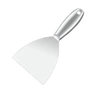 Stainless Steel Integral Molding Filling Knife Stainless Filling Knives Putty Drywall Joint Knife Putty Knife Filler Knife for Walls Wallpaper Scraper,4 inch