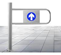 Stainless Steel Interior Swing Door, Auto Close for Space-Saving in Saloon, Cafe, Bar, Porch