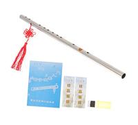 Stainless Steel Introductory Flute F Tone for Beginners and Students