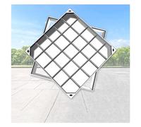 Stainless Steel Invisible Manhole Cover, Recessed Embedded Lid for Seamless Paving & Lawn Integration, Durable Flat Design
