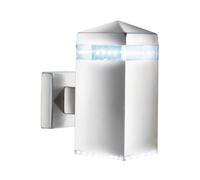 Stainless Steel IP44 LED Outdoor Wall Lighting With Clear Polycarbonate Diffuser