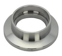 Stainless Steel ISO-KF NW-10 Socket Weld Flange Vacuum Joints - 2 Pack for 1 Inch Pipes(KF-25 to 1 in)