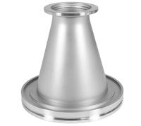 Stainless Steel ISO-KF NW-40 to ISO-LF NW-100 Conical Reducing Adapter - Flange-to-Flange Fittings for Vacuum Systems(KF-40 ISO100)