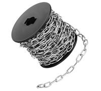 Stainless Steel Jack Chain 5/64 Inch 16ft Roll for Hanging Heavy Duty Use | Lightweight Portable Spool, Polished Smooth Surface, for Bird Feeders and Flowerpots