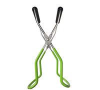 Stainless Steel Jar Lifter with Grip Handle for Hot Preserving Glasses - 1 Piece Green