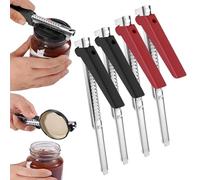 Stainless Steel Jar Opener Bottle Opener for Seniors with Arthritis,Effortless Can Opener Adjustable Jar Lid Gripper,Magnetic Gadgets for Opening Jars,Weak Hands and Senior, Kitchen Accessories(2PCS)