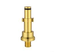 Stainless Steel Jet Wash Adapter for High Pressure(I) | Solid brass core, stainless steel parts, leak-free seal, fits for m22 threads, easy install