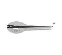 Stainless Steel Jew's Harp Mouth Harp Portable Musical Instrument for Beginners Ethnic Russian Style(Large size)