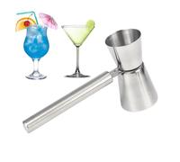 Stainless Steel Jigger | Stainless Steel Cocktail Measuring Cup - Liquor Cup Drink Mixing Accessory Bartender Supplies for Home Picnic Party Professionals Barbecue Enthusiasts