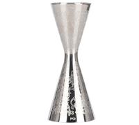 Stainless Steel Jigger with Scale, Dual - Sided Measuring Cup for Liquor and Wine, 30ml and 45ml Bar Tool with Etched Markings, Ergonomic Cone Shape for Home Bartenders