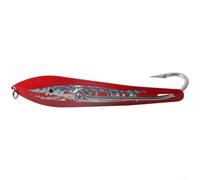 Stainless Steel Jigging Hook for Deep Sea Fishing, UV Reflective Big Spoon Lure for Multiple Species(B)