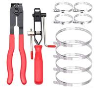 Stainless Steel Joint Boot Clamp Kit with Pliers for Maintaining Seal Integrity on Dynamic Mechanical Joints