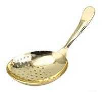 Stainless Steel Julep Strainer 15.5cm Rust-Proof(Gold)