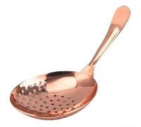 Stainless Steel Julep Strainer 15.5cm Rust-Proof(Rose Gold)