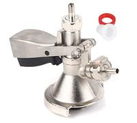 Stainless Steel Keg Coupler, A Type Keg Coupler Stainless Steel Beer Keg Tap Dispenser Connector Dispensing Equipment Accessory