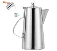 Stainless Steel Kettle - Water Serving Container, Drink Serving Container, Refrigerated Kettle, Tea Kettle, Beverage Dispenser Over Counter | for Cafe Bar Restaurant Hotel