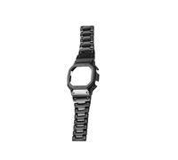Stainless Steel Kit Compatible With Casio DW-H5600 Bracelet Case Metal Bezel 3-colors Silver Gold Black G-Square H5600 Refit Accessorie Men(Black Kit)