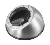 Stainless Steel Kitchen Alarm 60 Minute Mechanical Countdown