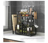 Stainless Steel Kitchen Countertop Dish Drying Rack &nizerSto with Hoo RustResistant sil Holder Perfect for Condiment nizat