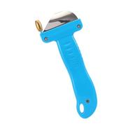 Stainless Steel Kitchen Noodle Knife Sturdy Slotted Noodles Cutter Rolling Paste Flour Dough Chopping Kitchen Gadget(Blue)