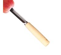Stainless Steel Kitchen Pitting Tool - Non-Slip Wooden Handle for Cooking, Preparing Salads, Juices and Canned Food