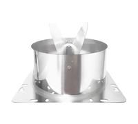 Stainless Steel Kitchen Range Hoods Check Valve 150/160mm Pipe Universal Air Outlet Range Hood High Temperature Resistance Parts(160)