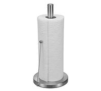 GEEZY Freestanding Stainless Steel Kitchen Roll Holder Paper Towel Metal Pole Stand