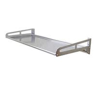 Stainless Steel Kitchen Shelf for Microwave & Rice Cooker - Space Saving Wall Mounted Storage Rack
