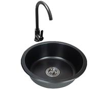 Stainless Steel Kitchen Sink, Rounded Workstation Design, Single Bowl for Flushmount, Undermount and Topmount Installation