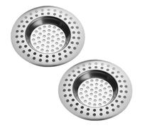 Stainless Steel Kitchen Sink Strainer Plug Standard Strainer Drain Protector HairFood Catcher for Bathroom Kitchen Shower External Diameter 76cm