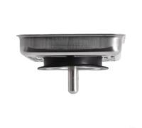 Stainless Steel Kitchen Sink Strainer, Square Sink Water Stopper With Post Stainless Steel Anti-blocking Mesh Drain For Kitchen bathroom sink drains tub drain, Efficient blocks hair food debris paper
