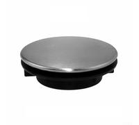 Stainless Steel Kitchen Sink Tap Hole Blanking-Plug Stopper - 36mm Basin Cover for 26-32mm Faucet Holes, Silver, 2-Pack