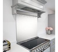 Stainless Steel Kitchen Splashback Hanging Pot Pan Rail (900 x 550mm)