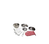 Bigjigs Toys Children's Stainless Steel Kitchenware Set