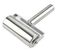 Stainless Steel Kneading Roller / Quttin Kitchen Roller / Kneading Roller with Handle / Small Kneading Roller for Pizza Dough, Biscuit Dough / Polymer Clay Roller
