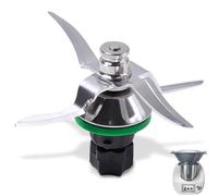 Stainless Steel Knife, Replacement Blender Blade, Stainless Steel, Food Processor Mixing Knife, Stainless Steel, TM5 TM6 Replacement Blender Accessories, Spare Parts, Universal, Robust, Steel