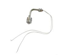 Stainless Steel L-Type Float Switch Water Level Sensor for Tank Pool,- 304 316L Material,- 0-220V AC 0-200V DC,- 120C High Temp(75mm)
