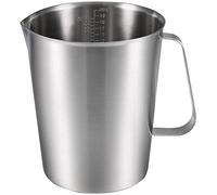 Stainless Steel Lab Beakers, High Temperature Resistance Measuring Jug Cup Labs Graduated Beaker for Laboratory Home School Cafe