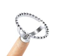 Stainless Steel Lace Biscuit Mould, with Wooden Handle
